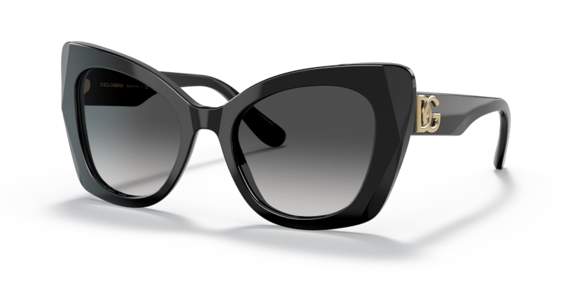 0DG4405 - Dolce & Gabbana - (Black) Grey Gradient - 53 - 20 - 140 MM - Ardor Eyewear 8056597646642