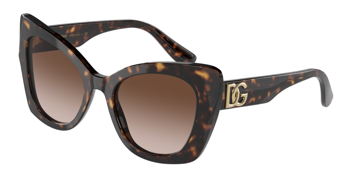 0DG4405 - Dolce & Gabbana - (Havana) Gradient Brown - 53 - 20 - 140 MM - Ardor Eyewear 8056597646673