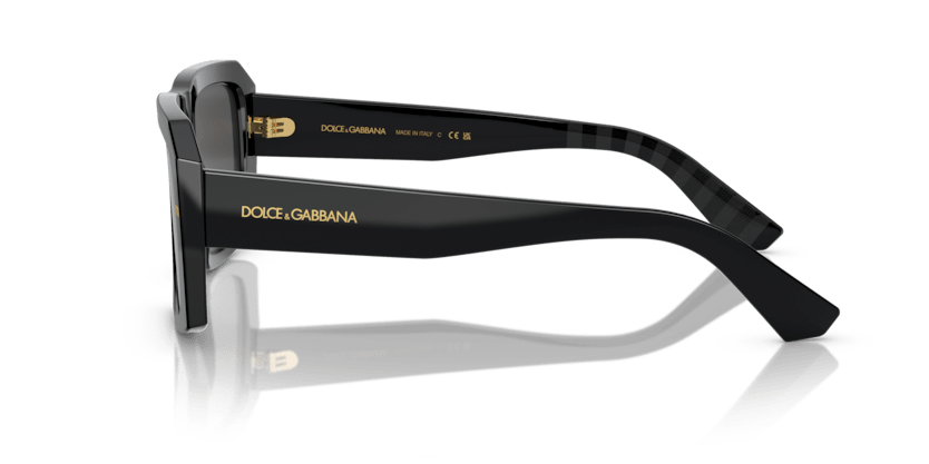 0DG4430 - Dolce & Gabbana - (Black) Dark Grey - 54 - 20 - 145 MM - Ardor Eyewear 8056597839525