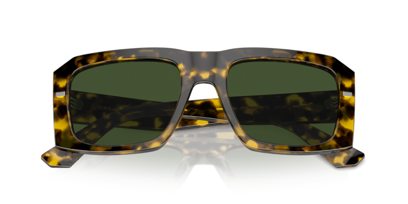 0DG4430 - Dolce & Gabbana - (Havana Yellow) Dark Green - 54 - 20 - 145 MM - Ardor Eyewear 8056262096437