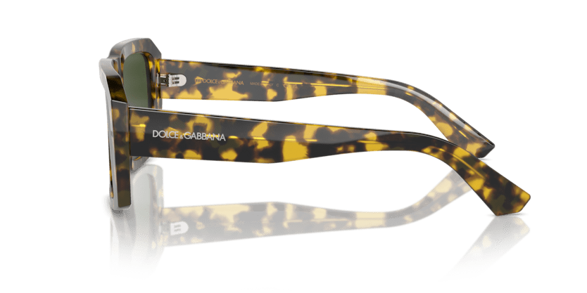 0DG4430 - Dolce & Gabbana - (Havana Yellow) Dark Green - 54 - 20 - 145 MM - Ardor Eyewear 8056262096437