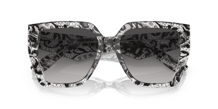 0DG4438 - Dolce & Gabbana - (Black Lace) Grey Gradient - 55 - 17 - 145 MM - Ardor Eyewear 8056597952934