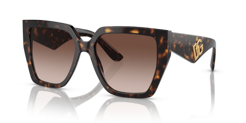 0DG4438 - Dolce & Gabbana - (Havana) Gradient Brown - 55 - 17 - 145 MM - Ardor Eyewear 8056597844536