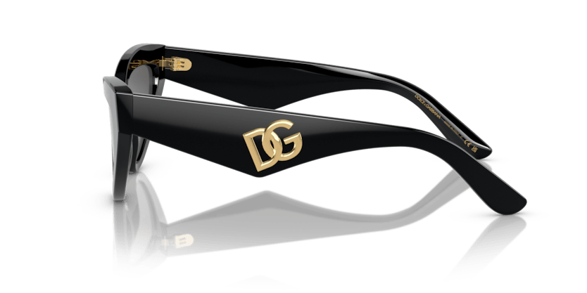 0DG4439 - Dolce & Gabbana - (Black) Dark Grey - 55 - 18 - 145 MM - Ardor Eyewear 8056597844642