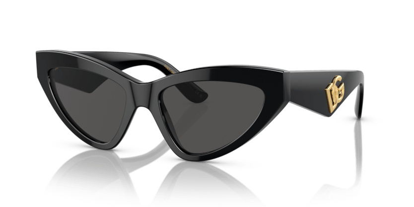 0DG4439 - Dolce & Gabbana - (Black) Dark Grey - 55 - 18 - 145 MM - Ardor Eyewear 8056597844642