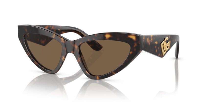 0DG4439 - Dolce & Gabbana - (Havana) Dark Brown - 55 - 18 - 145 MM - Ardor Eyewear 8056597844659