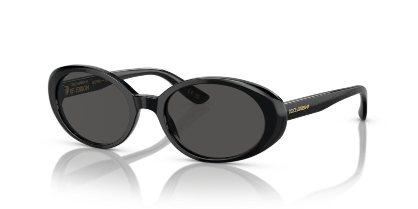 0DG4443 - Dolce & Gabbana - (Black) Dark Grey - 52 - 19 - 140 MM - Ardor Eyewear 8056597855358