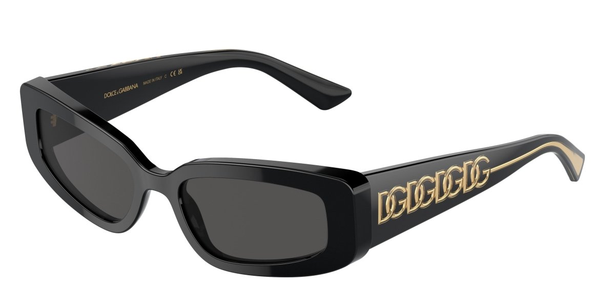 0DG4445 - Dolce & Gabbana - Black - (Black 335587) - 54 - 18 - 145 MM - Ardor Eyewear 8056262076194