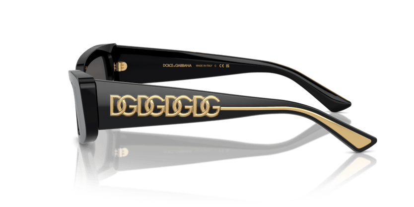 0DG4445 - Dolce & Gabbana - Black - (Black 335587) - 54 - 18 - 145 MM - Ardor Eyewear 8056262076194