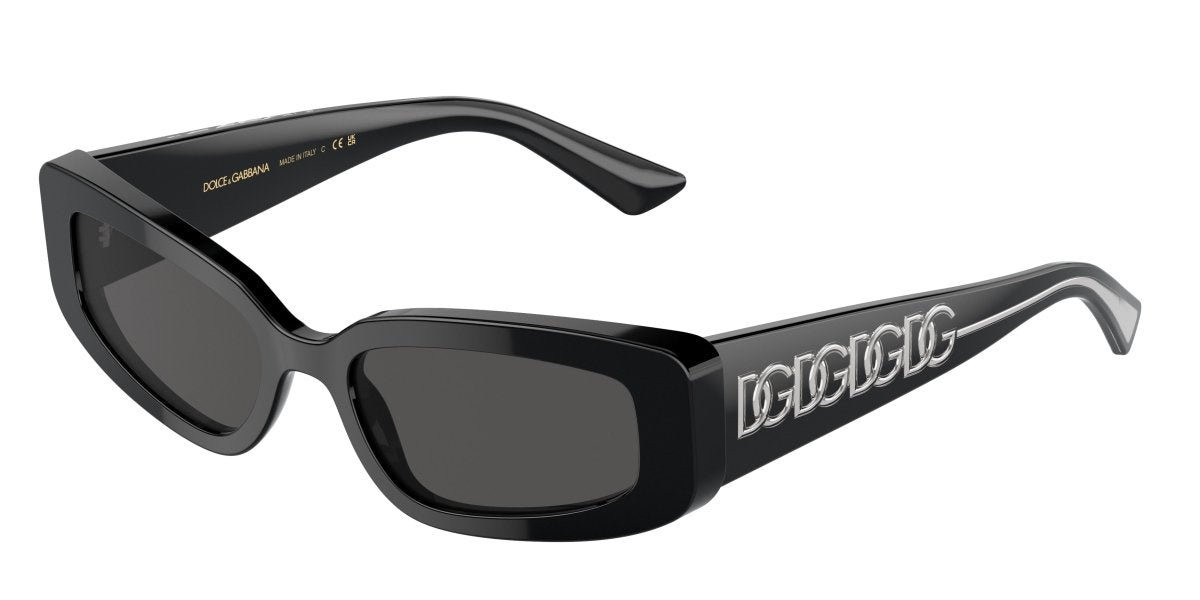 0DG4445 - Dolce & Gabbana - (Black) Dark Grey - 54 - 18 - 145 MM - Ardor Eyewear 8056597949026