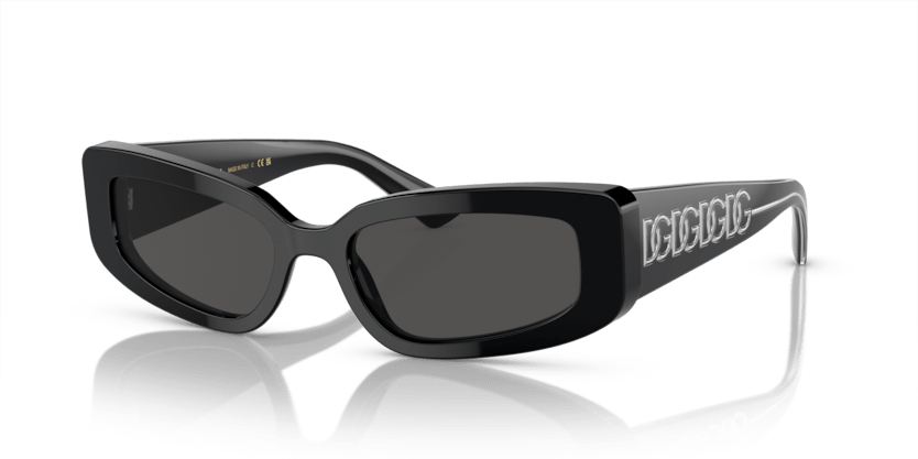 0DG4445 - Dolce & Gabbana - (Black) Dark Grey - 54 - 18 - 145 MM - Ardor Eyewear 8056597949026