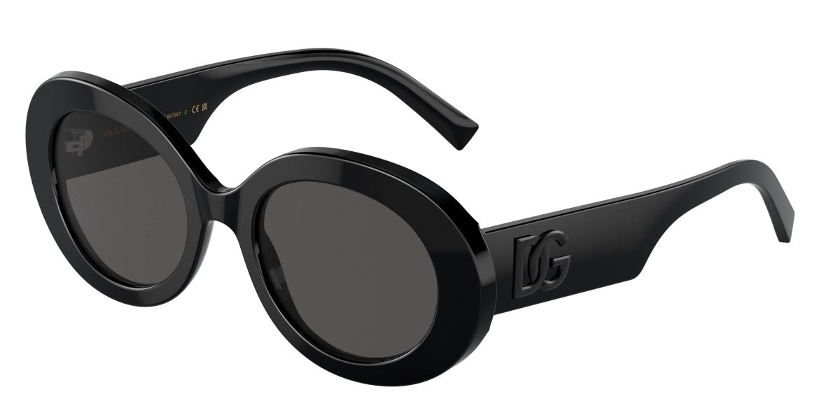 0DG4448 - Dolce & Gabbana - (Black) Dark Grey - 51 - 20 - 145 MM - Ardor Eyewear 8056597947640