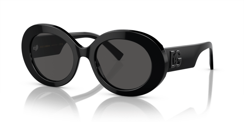 0DG4448 - Dolce & Gabbana - (Black) Dark Grey - 51 - 20 - 145 MM - Ardor Eyewear 8056597947640