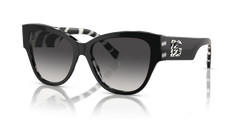 0DG4449 - Dolce & Gabbana - (Black On Zebra) Light Grey Gradient Black - 54 - 16 - 145 MM - Ardor Eyewear 8056597947848