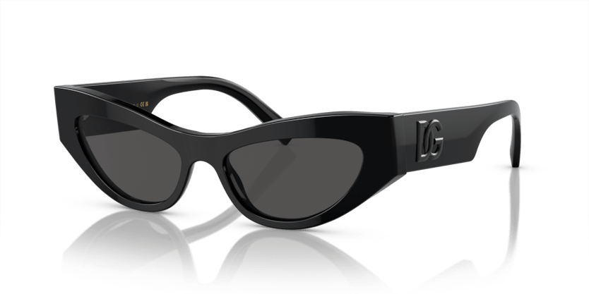 0DG4450 - Dolce & Gabbana - (Black) Dark Grey - 52 - 16 - 145 MM - Ardor Eyewear 8056597947923