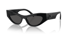 0DG4450 - Dolce & Gabbana - (Black) Dark Grey - 52 - 16 - 145 MM - Ardor Eyewear 8056597947923