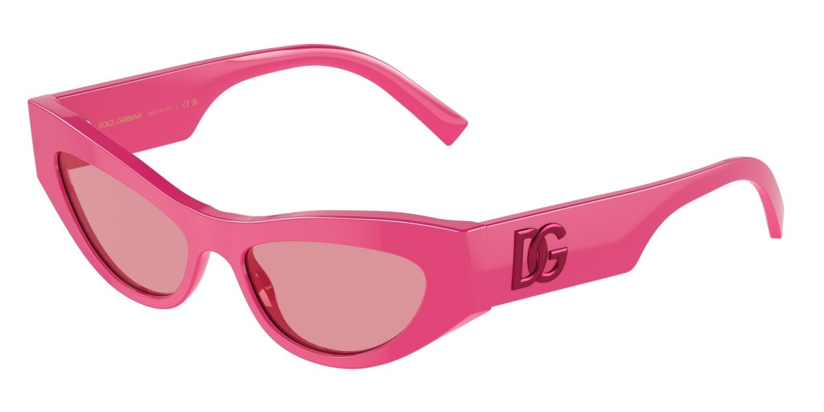 0DG4450 - Dolce & Gabbana - (Fuchsia) Pink Mirror Internal Silver - 52 - 16 - 145 MM - Ardor Eyewear 8056597947893