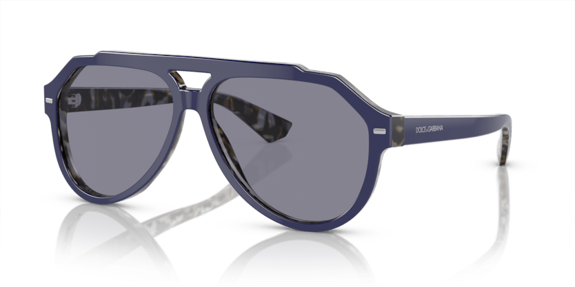 0DG4452 - Dolce & Gabbana - (Blue On Blue Havana) Grey - 60 - 13 - 145 MM - Ardor Eyewear 8056597949996