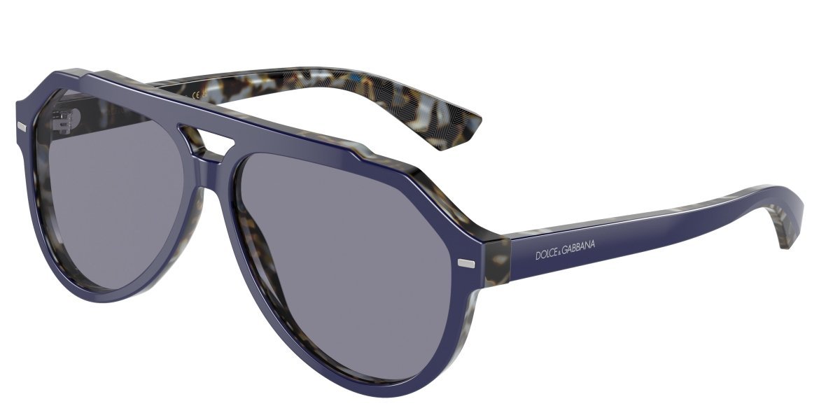 0DG4452 - Dolce & Gabbana - (Blue On Blue Havana) Grey - 60 - 13 - 145 MM - Ardor Eyewear 8056597949996