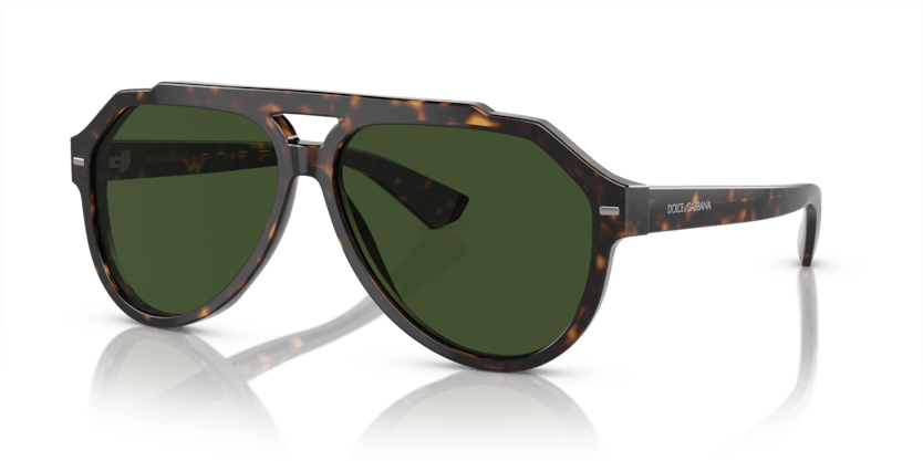 0DG4452 - Dolce & Gabbana - (Havana) Dark Green - 60 - 13 - 145 MM - Ardor Eyewear 8056597950008