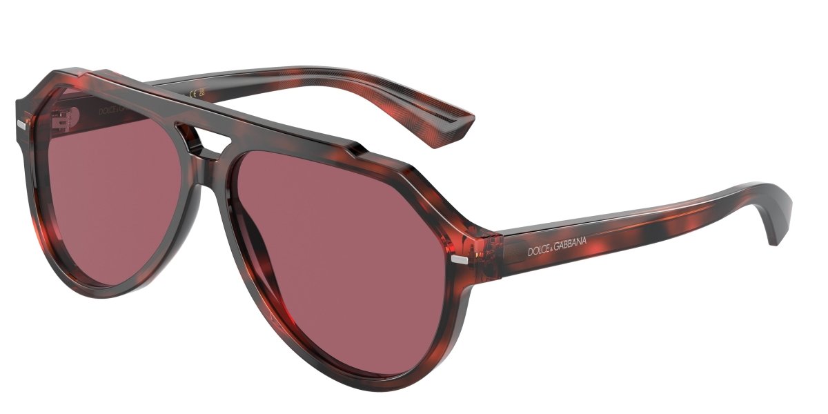 0DG4452 - Dolce & Gabbana - (Red Havana) Dark Violet - 60 - 13 - 145 MM - Ardor Eyewear 8056262097458