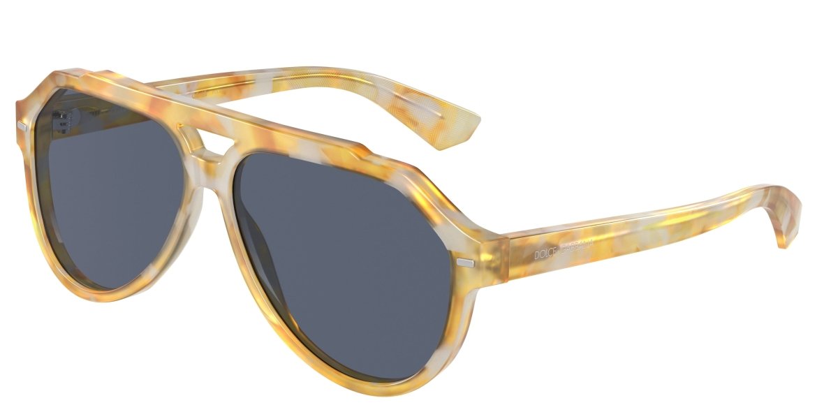 0DG4452 - Dolce & Gabbana - (Yellow Tortoise) Blue Polarized - 60 - 13 - 145 MM - Ardor Eyewear 8056597949989