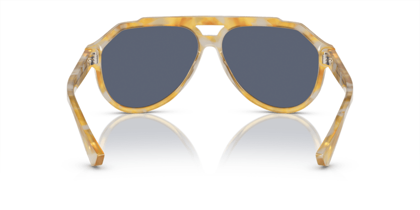 0DG4452 - Dolce & Gabbana - (Yellow Tortoise) Blue Polarized - 60 - 13 - 145 MM - Ardor Eyewear 8056597949989