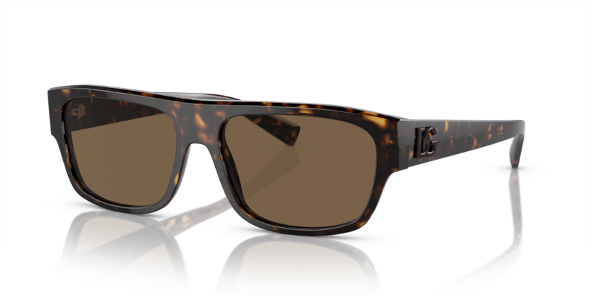 0DG4455 - Dolce & Gabbana - (Havana) Dark Brown - 57 - 16 - 145 MM - Ardor Eyewear 8056597926454