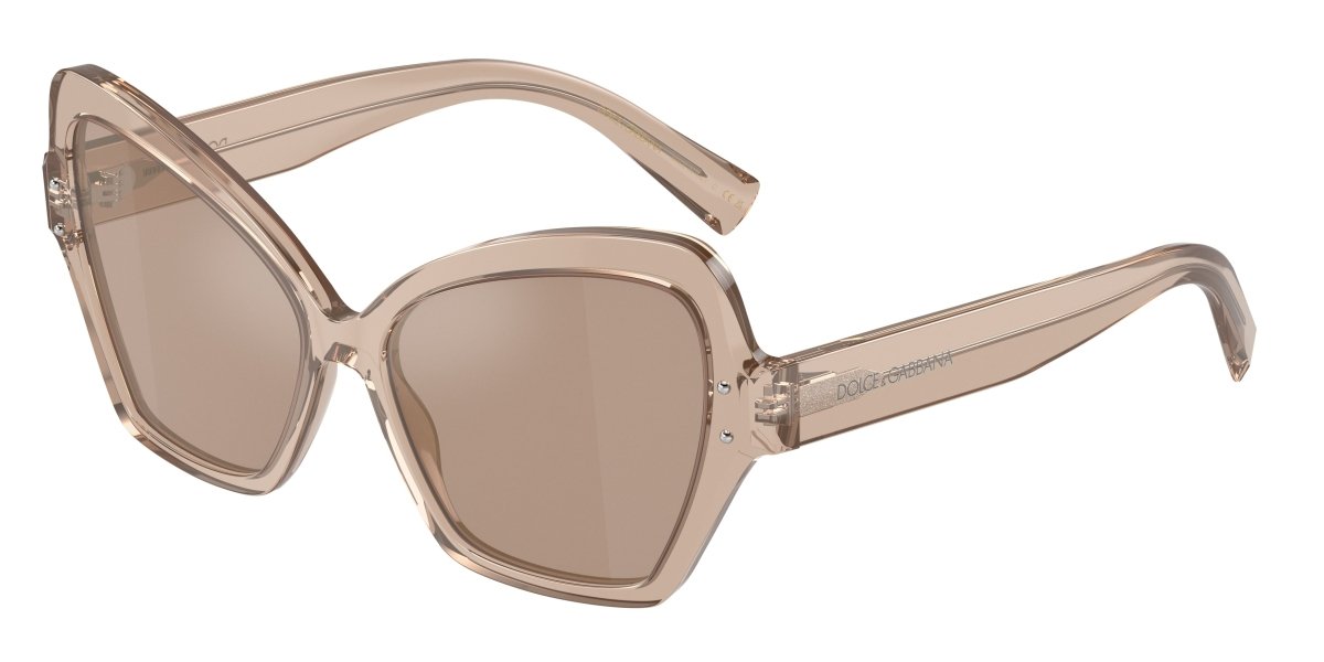 0DG4463 - Dolce & Gabbana - (Transparent Camel) Light Brown Mirror Flash Gold - 56 - 15 - 145 MM - Ardor Eyewear 8056262058671