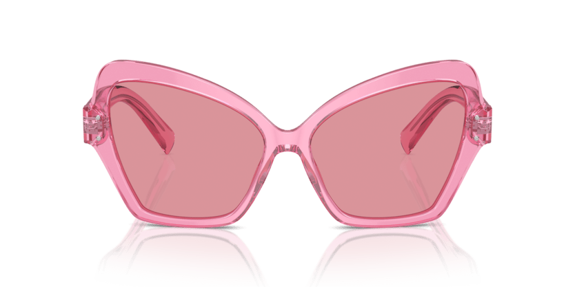 0DG4463 - Dolce & Gabbana - (Transparent Pink) Pink Mirror Internal Silver - 56 - 15 - 145 MM - Ardor Eyewear 8056262058718