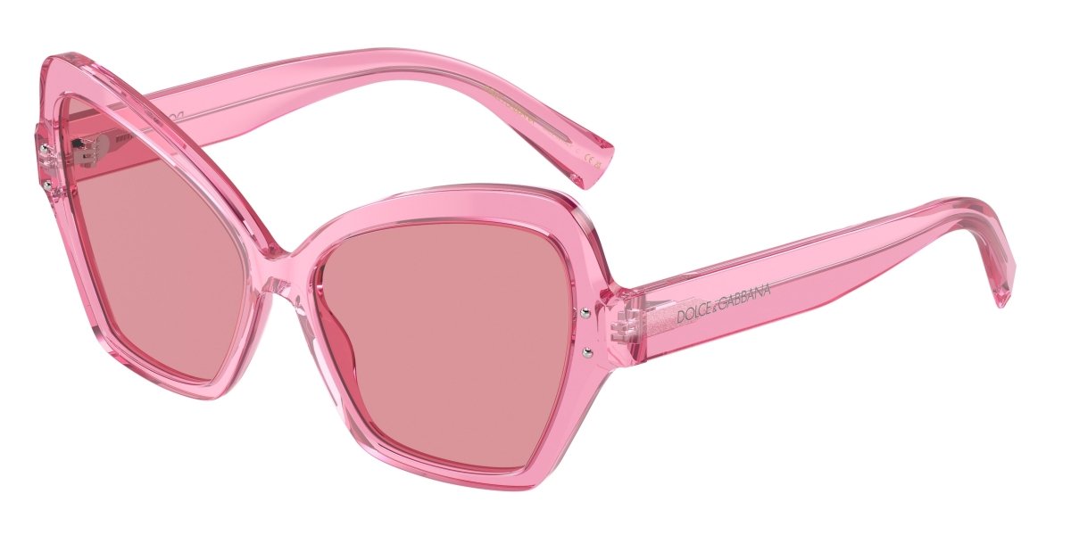 0DG4463 - Dolce & Gabbana - (Transparent Pink) Pink Mirror Internal Silver - 56 - 15 - 145 MM - Ardor Eyewear 8056262058718