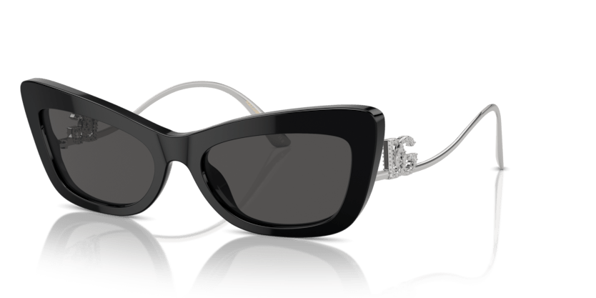 0DG4467B - Dolce & Gabbana - (Black) Dark Grey - 55 - 18 - 145 MM - Ardor Eyewear 8056262082614