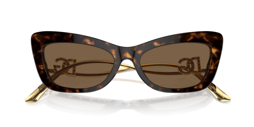 0DG4467B - Dolce & Gabbana - (Havana) Dark Brown - 55 - 18 - 145 MM - Ardor Eyewear 8056262082621