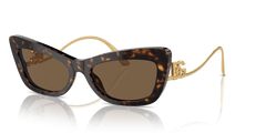 0DG4467B - Dolce & Gabbana - (Havana) Dark Brown - 55 - 18 - 145 MM - Ardor Eyewear 8056262082621