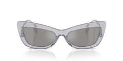 0DG4467B - Dolce & Gabbana - (Transparent Grey) Light Grey Mirror Silver - 55 - 18 - 145 MM - Ardor Eyewear 8056262082652