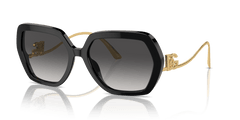 0DG4468B - Dolce & Gabbana - (Black) Grey Gradient - 58 - 18 - 145 MM - Ardor Eyewear 8056262056035