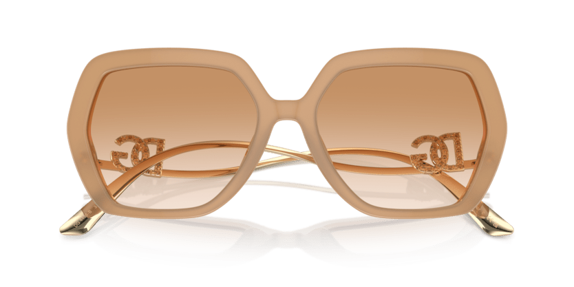 0DG4468B - Dolce & Gabbana - (Opal Beige) Clear Gradient Light Brown - 58 - 18 - 145 MM - Ardor Eyewear 8056262056073