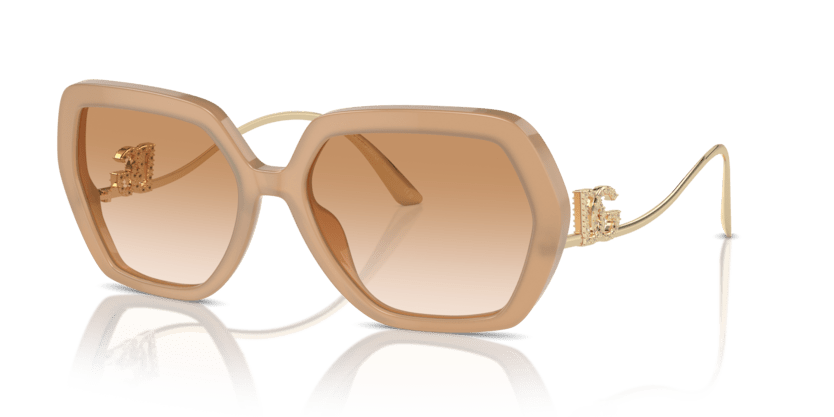 0DG4468B - Dolce & Gabbana - (Opal Beige) Clear Gradient Light Brown - 58 - 18 - 145 MM - Ardor Eyewear 8056262056073