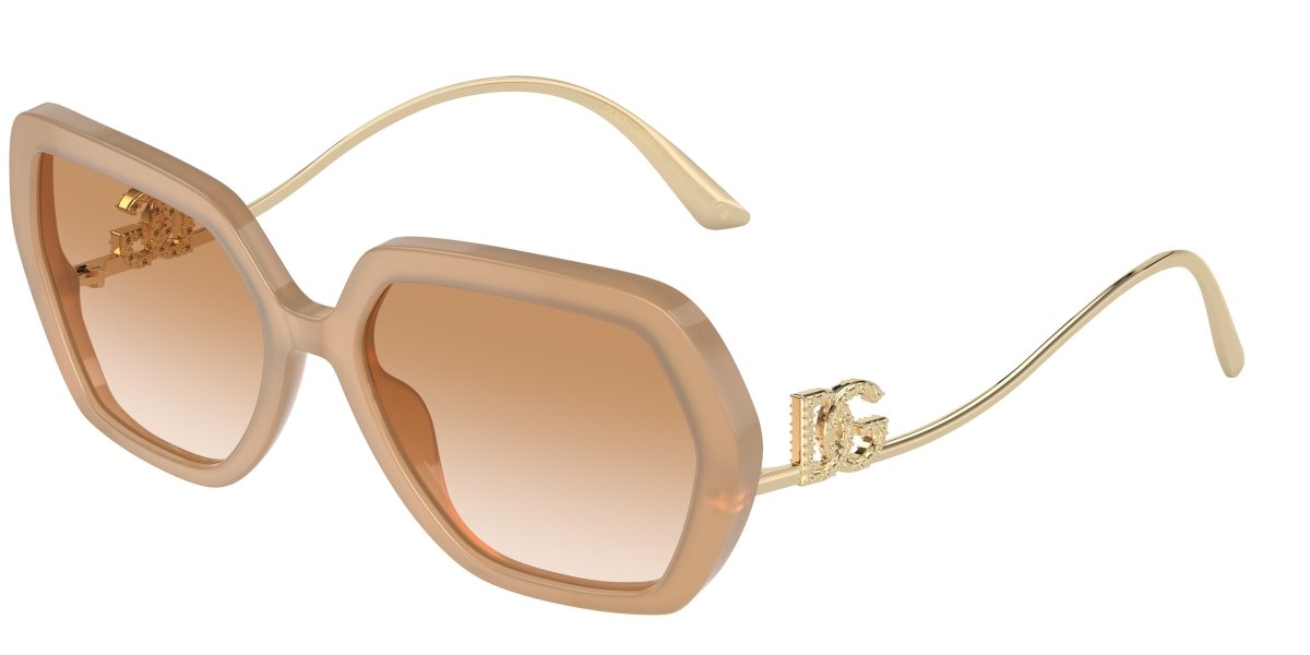 0DG4468B - Dolce & Gabbana - (Opal Beige) Clear Gradient Light Brown - 58 - 18 - 145 MM - Ardor Eyewear 8056262056073