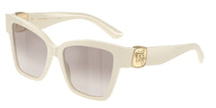 0DG4470 - Dolce & Gabbana - (Cream) Clear Gradient Brown Mirror Silver - 54 - 17 - 145 MM - Ardor Eyewear 8056262083222