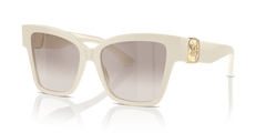 0DG4470 - Dolce & Gabbana - (Cream) Clear Gradient Brown Mirror Silver - 54 - 17 - 145 MM - Ardor Eyewear 8056262083222