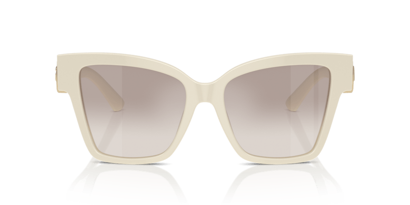 0DG4470 - Dolce & Gabbana - (Cream) Clear Gradient Brown Mirror Silver - 54 - 17 - 145 MM - Ardor Eyewear 8056262083222