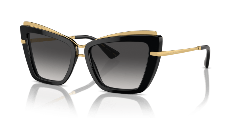 0DG4472 - Dolce & Gabbana - (Black) Grey Gradient - 54 - 17 - 145 MM - Ardor Eyewear 8056262057063