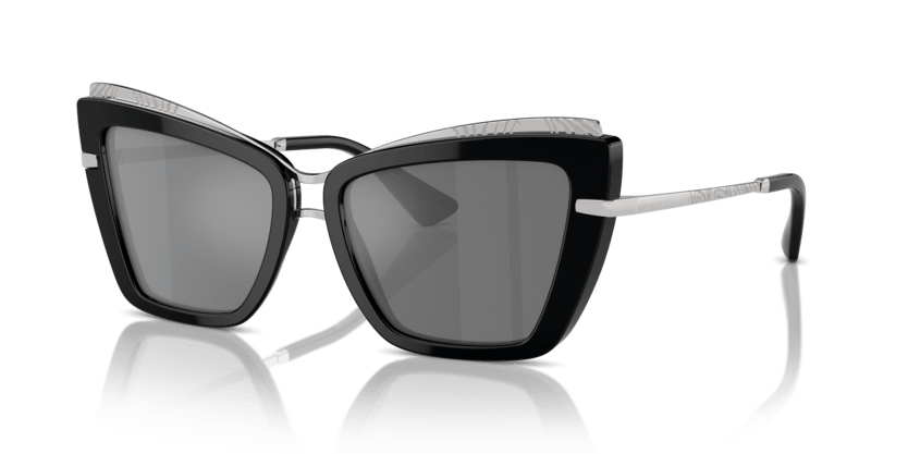 0DG4472 - Dolce & Gabbana - (Black) Grey Mirror Black - 54 - 17 - 145 MM - Ardor Eyewear 8056262064818