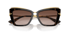 0DG4472 - Dolce & Gabbana - (Havana On White Barrow) Gradient Brown - 54 - 17 - 145 MM - Ardor Eyewear 8056262057056