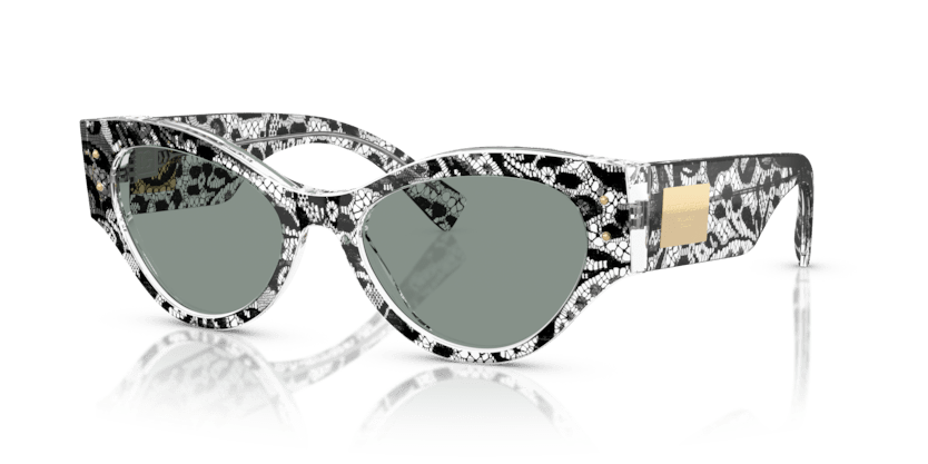 0DG4480 - Dolce & Gabbana - (Black Lace) Grey - 53 - 19 - 140 MM - Ardor Eyewear 8056262244333