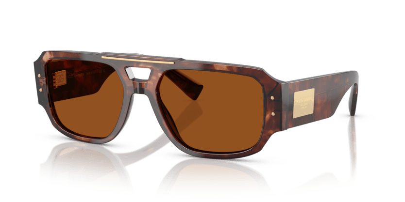 0DG4482 - Dolce & Gabbana - (Dark Red Havana) Dark Brown - 57 - 18 - 140 MM - Ardor Eyewear 8056262245002