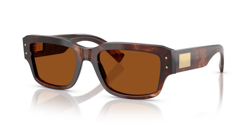 0DG4483 - Dolce & Gabbana - (Dark Red Havana) Dark Brown - 54 - 19 - 140 MM - Ardor Eyewear 8056262249741