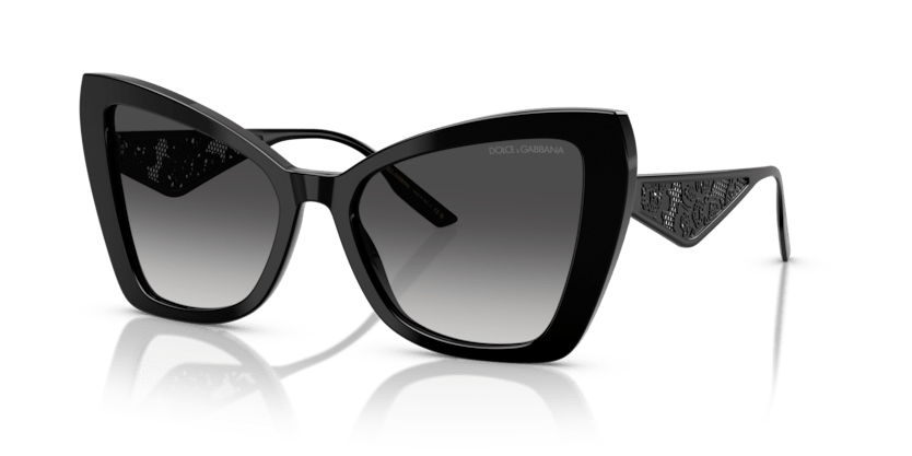 0DG4489 - Dolce & Gabbana - (Black) Grey Gradient - 55 - 18 - 145 MM - Ardor Eyewear 8056262293805