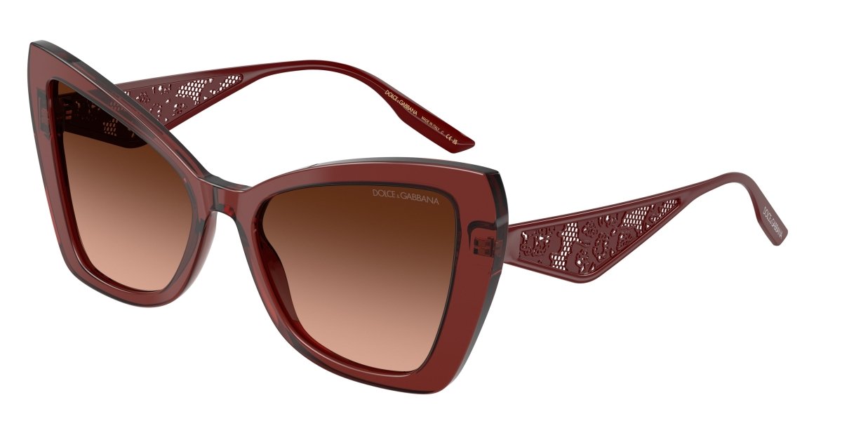 0DG4489 - Dolce & Gabbana - (Transparent Bordeaux) Pink Gradient Grey - 55 - 18 - 145 MM - Ardor Eyewear 8056262293812